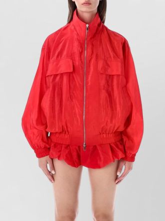 Frankie Shop drea sheer technical bomber jacket