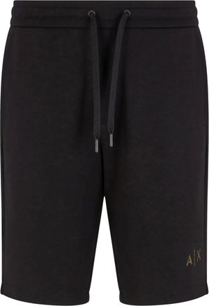 A|X Armani Exchange Bermuda con logo - Nero