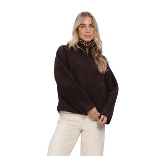 Selected Jacqueline Wolmix Jas - Dames - Jassen - Bruin - Maat: XS Wol