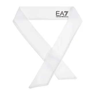 Emporio Armani Training Accessories, unisex, White, Size: ONE SIZE Tennis Pro Technical-Fabric Band