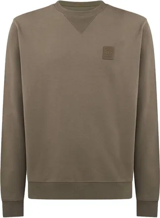 Belstaff CURATOR CREWNECK SWEATSHIRT Size: L, colour: BROWN