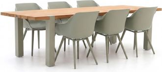 Hartman Hartman Flow/Almeria 280cm dining tuinset 7-delig