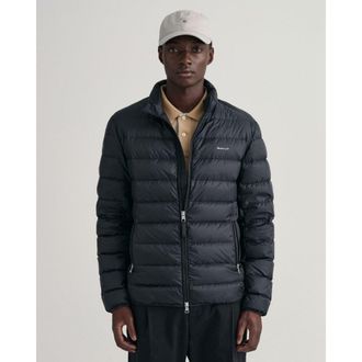 GANT Light Mens Down Jacket - Black - Size 2XL
