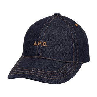 A.P.C. A.p.c., unisex, Accessoires, Blauw, Maat: 56 CM Katoen
