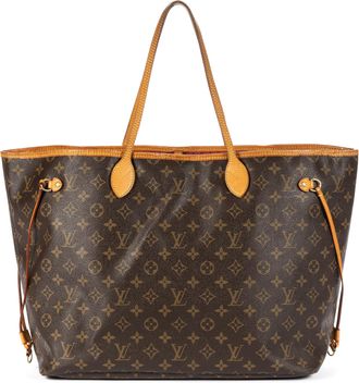 Louis Vuitton Pre-owned Womens Neverfull GM Shoulder Bag - Brown - One Size