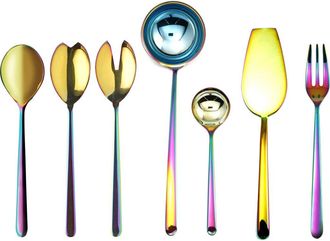 Mepra Linea Serving Set - 7 Pieces in Rainbow at Nordstrom