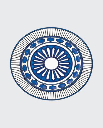 Herm&egrave;s Bleus DAilleurs Large Deep Round Platter