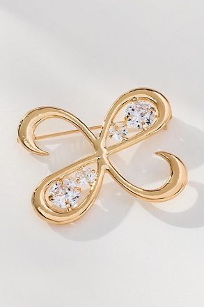 Maeve Inset Crystal Brooch