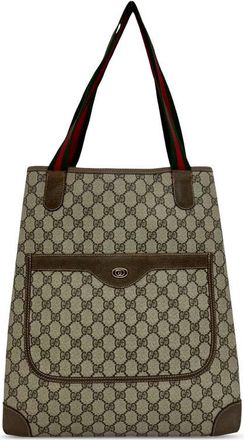 Gucci Pre-owned Gucci GG Supreme Web Tote Ladies K9N17N7T592OU9R6