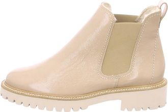 Paul Green Chelsea Laarzen - Dames - Schoenen - Beige - Maat: 40 1/2 EU Leer