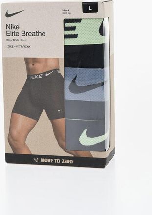 Nike Set of 3 Dri-Fit ELITE BREATHE Boxer with Logoed Elastic Ban size Xxl
