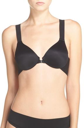 Spanx SPANXsmooth Bra-llelujah! Underwire Lightly Lined Full Coverage Bra in Very Black at Nordstrom, Size 34Ddd