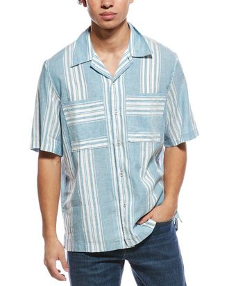 Todd Snyder Todd Snyder Linen-Blend Carpenter Shirt