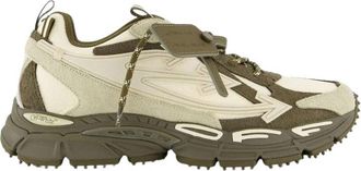 Off-white Be Right Back Sneaker - Heren - Sneakers - Groen - 46 EU - Leer - Schoenen