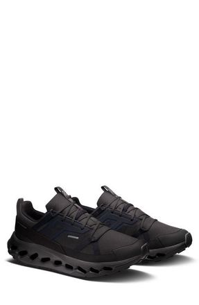 On Cloudhorizon Waterproof Hiking Shoe in Black/Black at Nordstrom, Size 9