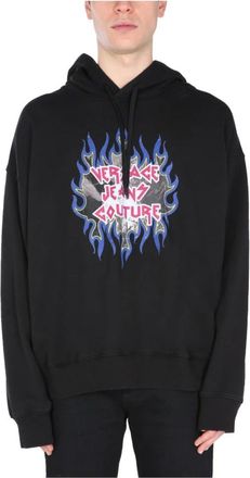 Versace Jeans Couture Hombre, Sudaderas, Negro, Talla: S