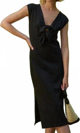 Nation Ltd Kalee Column Dress In Black
