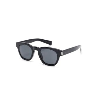 Saint Laurent Sunglasses, unisex, Black, Size: 48 MM Panthos Sunglasses