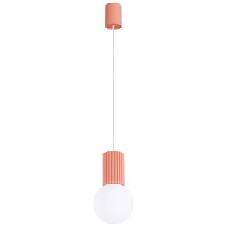 Wonderlamp L&aacute;mpara Colgante Mido Peach, 1 Luz