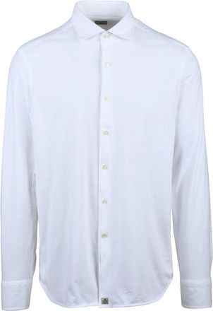 Sonrisa Slim Fit White Shirt With Minimalist Design And Classic Collar