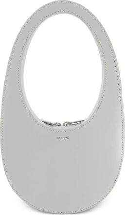 Coperni Swipe ovalen mini-tas - Grijs