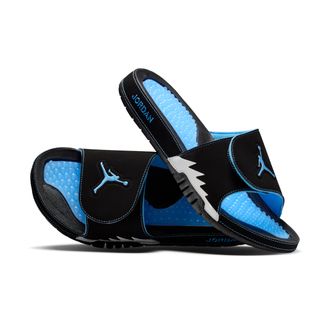 Nike Jordan Mens Jordan Hydro 5 Retro Slides in Black | 555501-004