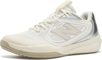 New Balance FuelCell 796 V5 Tennis Shoes Womens Shoes Sea Salt/Metallic Silver : 7.5 EE - Extra Wide, Textile