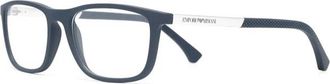 Emporio Armani Optical Frame - Heren - Brillen - Blauw - 55 MM - Accessoires