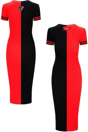 Staud Womens STAUD Navy/Red Houston Texans Colleen Dress at Nordstrom, Size X-Large