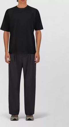 Herno stretch cotton jersey t shirt crew neck