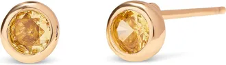 Brook & York Eliza August Birthstone Stud Earrings in Gold/nov at Nordstrom
