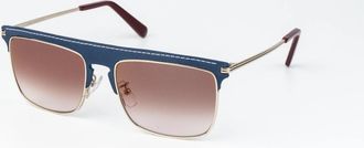 Loewe Brown Gradient Browline Ladies Sunglasses LW40006U 33G 56