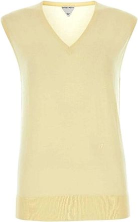 Bottega Veneta Mujer, Jerseys, Amarillo, Talla: S