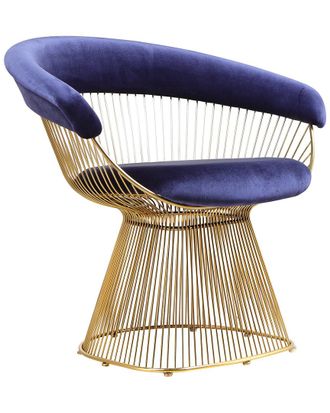 Pangea Home Fern Wire Arm Chair