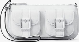 Michael Kors Zoe Small Pebbled Leather Pochette