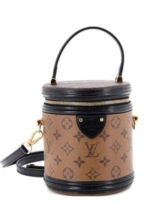 Louis Vuitton Cannes Handbag Reverse Monogram Canvas satchel - Zwart