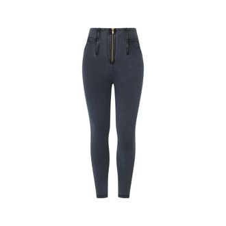 Freddy Jeggings WR.UP 7/ vita alta lavaggio ice wash