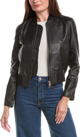 Officine G&eacute;n&eacute;rale Officine Generale Nela Leather Jacket