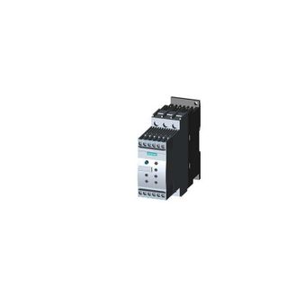 SIEMENS Arrancador Suave S0, 38a, 18,5kw/400v, 40 Grados, Ac200-480v, Ac/dc110-230v, 3rw40281bb14