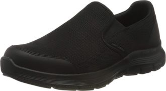 Skechers Golf Mens Flex Advantage 4.0 Tuscan Sneaker, Black Textile Trim, 10 UK