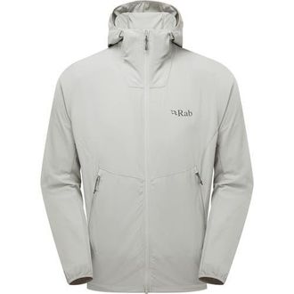 RAB Borealis Full-Zip Hoodie - Mens in Light Zinc at Nordstrom, Size Medium