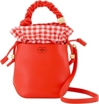 Ganni Donna, Borse, Rosso, Taglia unica, new
