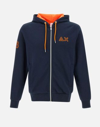 パーカー・フーディ Jil Sander Dark blue cotton sweatshirt ジルサンダー Jil Sander パーカー フーディー スウェット