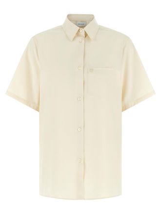 Ferragamo Beige Cotton Womens Blouse