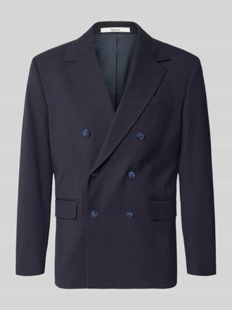 Selected Regular Fit Anzugsakko mit Viskose-Anteil Modell LIAM in Dunkelblau, Gr&ouml;&szlig;e 44