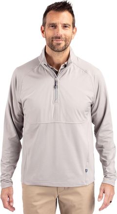 Cutter & Buck Adapt Eco Knit Hybrid Recycled Mens Quarter Zip