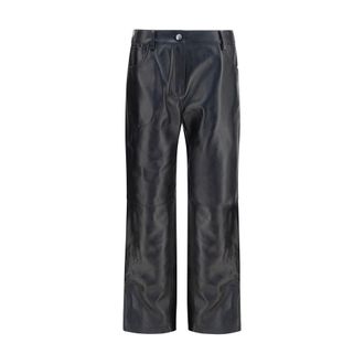 Magda Butrym Leather Womens Pants
