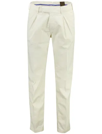 Gardeur Pantalon Gardeur Tybalt creme flatfront model normale fit