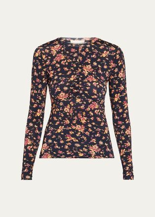 Ulla Johnson Neri Long-Sleeve Jersey Top
