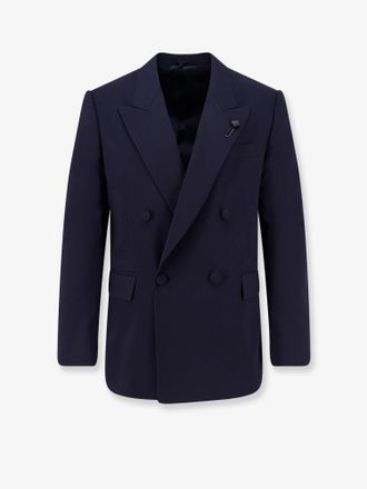 Lardini Blazer Smoking in pura lana vergine stretch - LARDINI - gender_Man